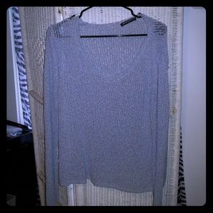 Light Blue Knitted Sweater